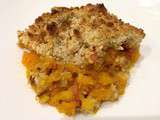 Crumble de Potimarron au bacon et parmesan