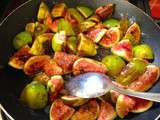 Tarte aux figues caramélisées au miel