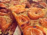 Tarte fine abricots et thym