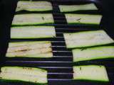 Courgettes grillées à l'huile d'olive