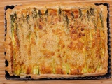 Quiche asperges saumon fumé