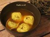 Bouillon aux tortellinis au thermomix ou sans