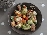 Conchiglies farcis façon Salade César