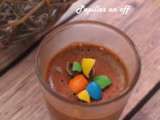 Mousse au chocolat au lait au thermomix ou sans