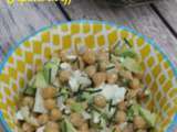 Salade de pois chiches, avocat et feta