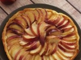 Tarte amandine aux nectarines au thermomix ou sans