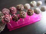 Cake pops chocolat spéculoos sans oeuf, spécial allergique, (Sweet table Minnie) au thermomix ou sans