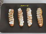 Eclairs au citron meringués au thermomix ou sans