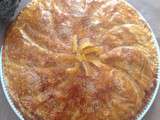 Galette des rois à la frangipane et à l'orange confite au thermomix ou sans