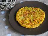 Galettes de lentilles corail aux graines de nigelle