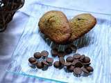 Madeleines aux pépites de chocolat au thermomix ou sans