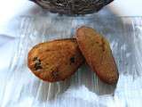 Madeleines rhum raisins