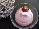 Mousse de fraises au thermomix