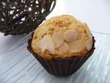 Muffins citron en coque de chocolat