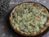 Quiche aux artichauts et champignons au thermomix ou sans