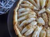 Tarte noisettes, poires et spéculoos au thermomix ou sans