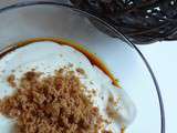 Verrine de fromage blanc au caramel et speculoos