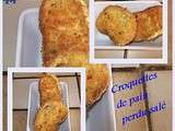 Croquettes de pain perdu salé