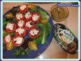 Salade de tomates avec Tartinade de chez Apérivrais