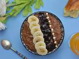 Porridge à l’avoine, banane et chocolat