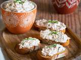 Rillettes de thon pour l’apéro, ou juste le plaisir