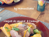 Magret de canard à l'orange