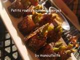 Petits roulés saumon-asperges