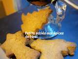 Petits sablés aux épices de Noël