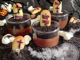 Mousse au chocolat d’Halloween