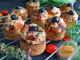 Muffins façon pizza