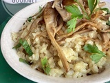 Risotto aux pleurotes