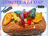 Cake aux fruits confits/raisins secs au rhum à la map