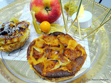 Clafoutis d'automne aux pommes /miel/ huiles essentielles