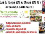 Concours de printemps avec mon partenaire terre vivante