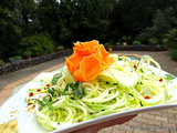 Estivale - spaghettis de courgettes