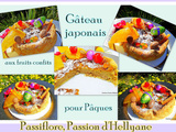 Gâteau aerien japonais pour päques