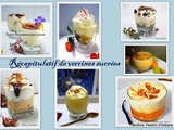 RÉCAPITULATIF Desserts réveillon verrines