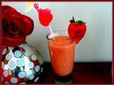 Smoothie pomme, banane, mangue, yaourt naturellement bon