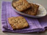 Biscuits à la farine de châtaigne et aux pépites de chocolat