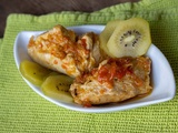 Blancs de poulet aux kiwis (recette Tupperware)