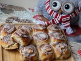 Cinnamon rolls (roulés à la cannelle)