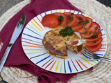 Clafoutis tomates thon au Boursin