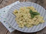 Farfalles à la crème de courgette (au Thermomix ou sans)