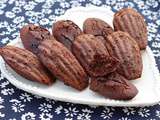 Madeleines au chocolat de Sophie Dudemaine