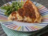 Quiche au Bacon, Cheddar et Comté