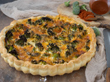 Quiche brocolis cheddar