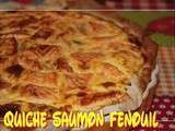 Quiche saumon et fenouil