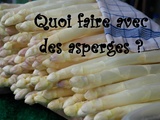 Quoi faire avec des asperges