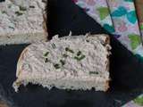 Rillettes de thon à la ciboulette