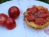 Tatins aux tomates cerises